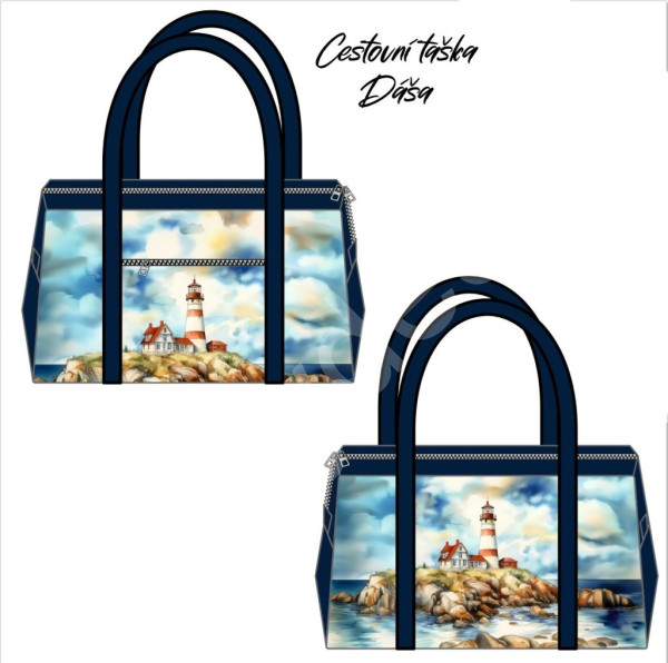 Cestovní taška Dáša - maják II. (3)