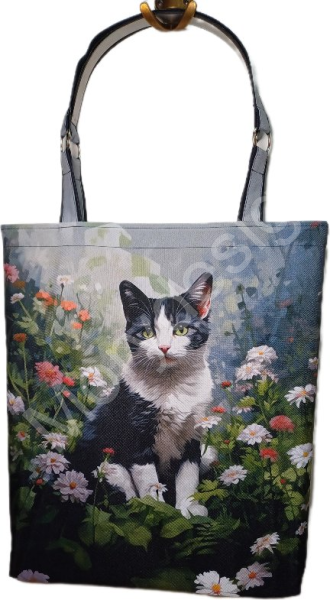 nákupní taška - kočka (2)