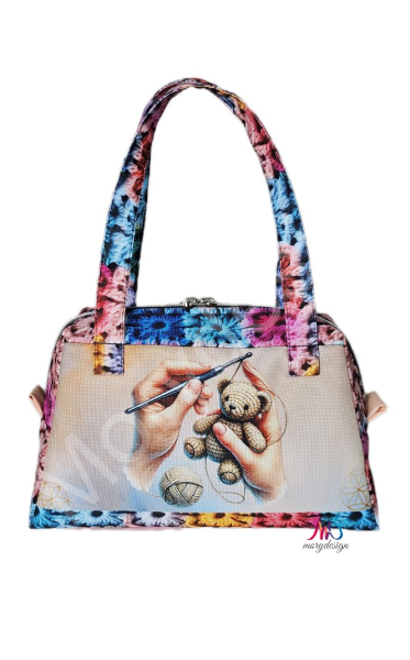 Kosmetická taška Jana malá - háčkování (2)