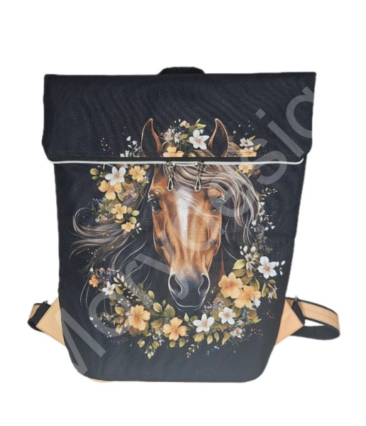 Batoh Václav kočárkovina - kůň černý (1)