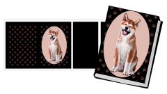 Očkovací průkaz- kočárkovina- Akita Inu