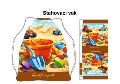 Vak stahovací - hračky na písek
