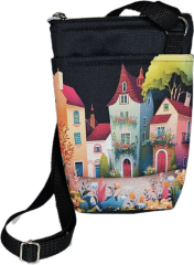 Crossbody/ taštička Ála - domy