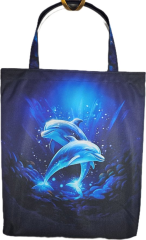 nákupní taška - delfíni