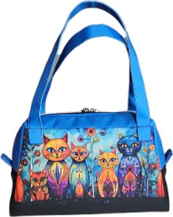 Kosmetická taška Jana malá -kočky