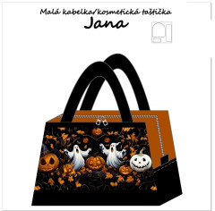 Kosmetická taška Jana malá - Hallouween