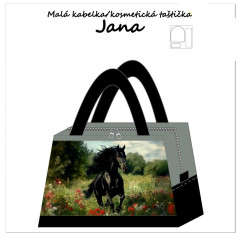 Kosmetická taška Jana malá -kůň