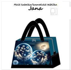 Kosmetická taška Jana malá -pampelišky