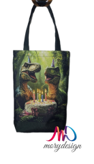 Dárková taštička  30x21cm- Dino narozeniny
