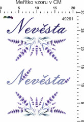 Nažehlovačky - nevěsta