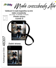 Crossbody/ taštička Ála -holčička s culíky
