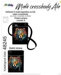 Crossbody/ taštička Ála -vlk