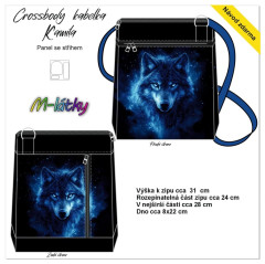 Crossbody Kamila - vlk