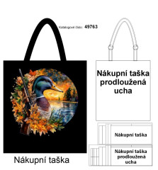 nákupní taška -kachna myslivost