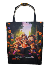 nákupní taška paní vychovatelka