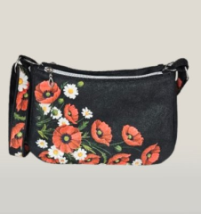 Kabelka Vally -  vlčí máky (2)