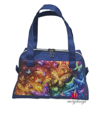 Kosmetická taška Jana malá - barevní motýli