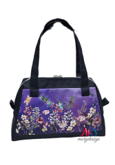 Kosmetická taška Jana malá -  Květy,motýli,vážky