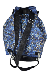 Vako bag- crossbody nebo vak na záda- květiny denim (2)