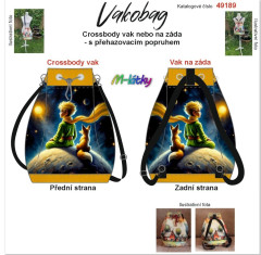 Vako bag- crossbody nebo vak na záda- Malý princ