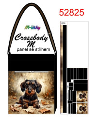 Crossbody kabelka-  jezevčík