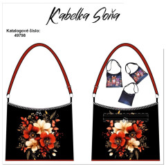 Kabelka Soňa - květy