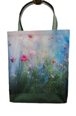 nákupní taška -luční květy