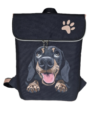 Batoh Sissi kočárkovina-jezevčík