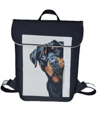 Batoh Sissi kočárkovina-Rotvajler