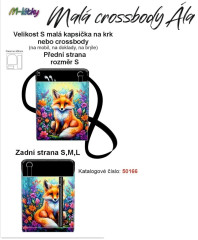 Crossbody/ taštička Ála - liška