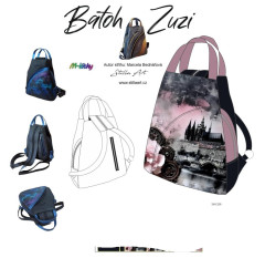 Batoh Zuzi -Praha vintage