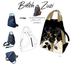 Batoh Zuzi - Gothic růže