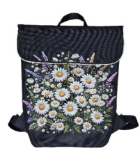 Batoh Sissi kočárkovina- kopretiny (2)