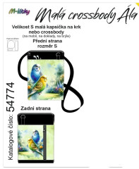 Crossbody/ taštička Ála -andulky