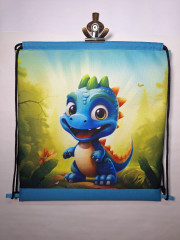 Vak stahovací L 45x41cm - drak