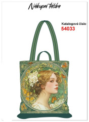 nákupní taška -Vintage dáma