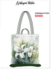 nákupní taška -lilie