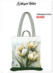 nákupní taška - tulipány
