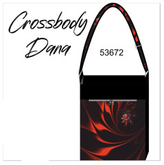 Crossbody kabelka- fraktál