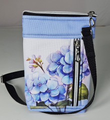 Crossbody/ taštička Ála -Hortenzie (1)
