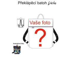 Batoh Václav kočárkovina - vlastní vzor - zadej si své foto