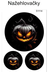 Nažehlovačky - A4- dýně halloween
