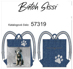 Batoh Sissi kočárkovina - vlkodav